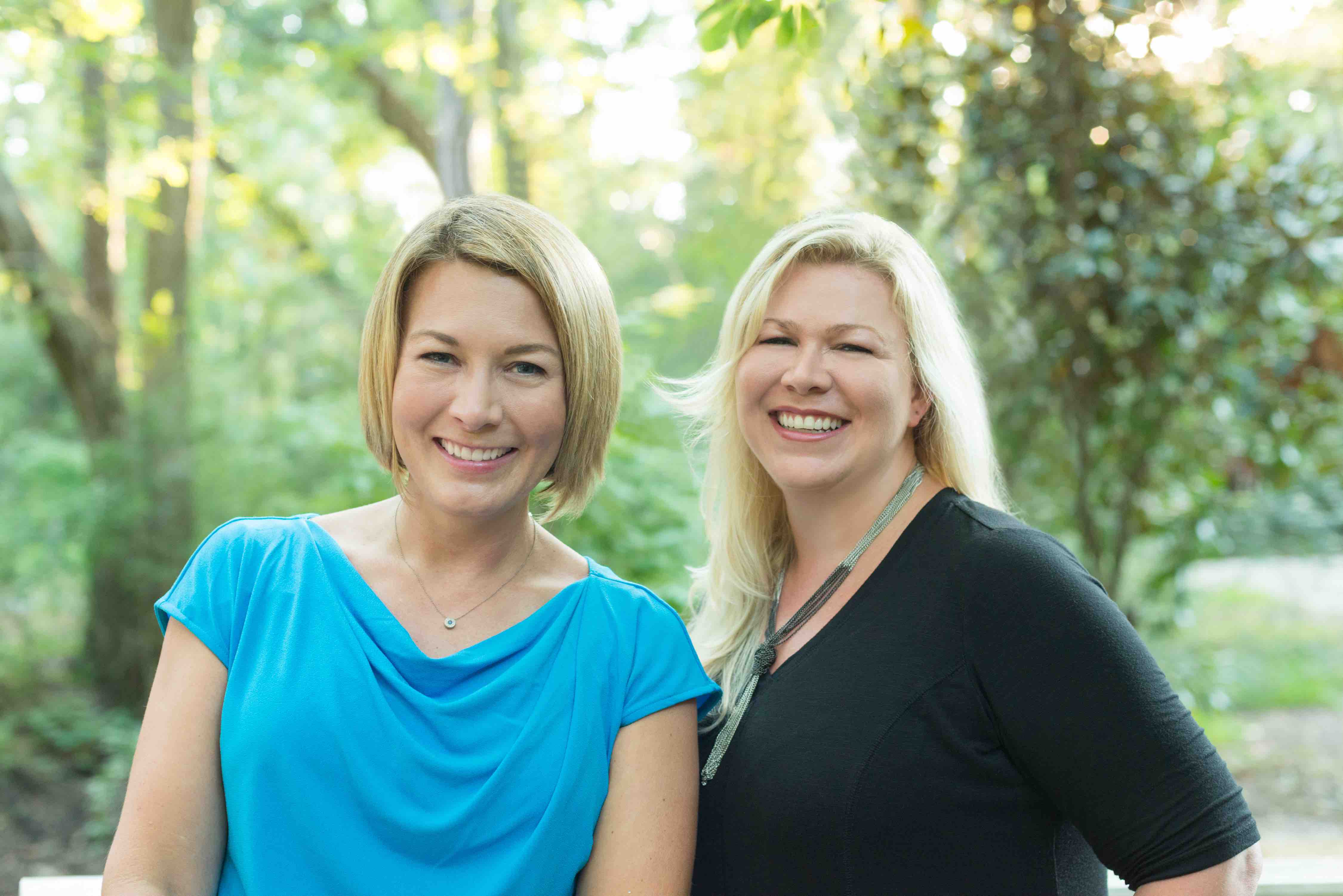 Tara Luebbe and Becky Cattie (Carl Kerridge Photography)
